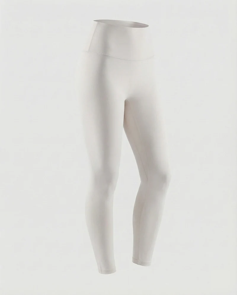 Damen hochgeschnittene Kompressions-Leggings mit Mikrostretch