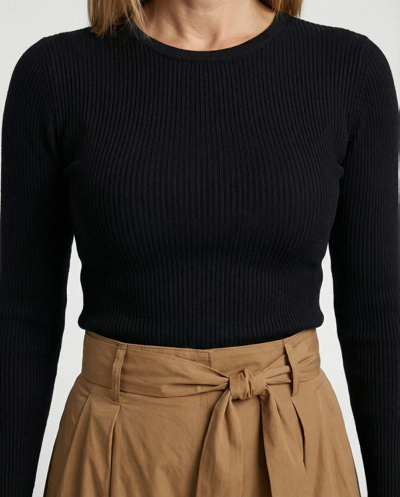 Culotte Damen High Waist