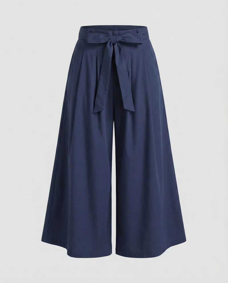 Culotte Damen High Waist