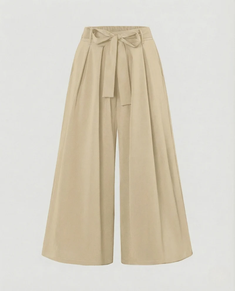 Culotte Damen High Waist