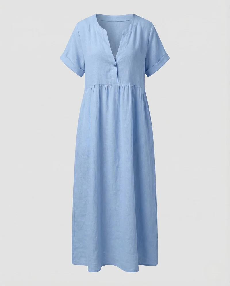 Bluse Damen Kurzarm Kentkragen