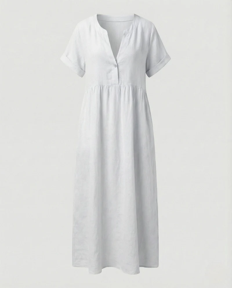 Bluse Damen Kurzarm Kentkragen
