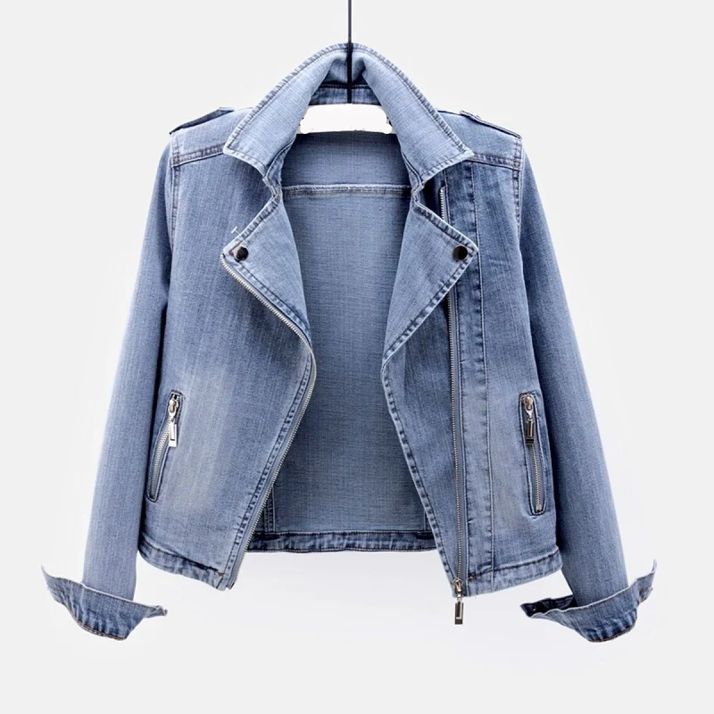 Motorrad Jeansjacke Damen