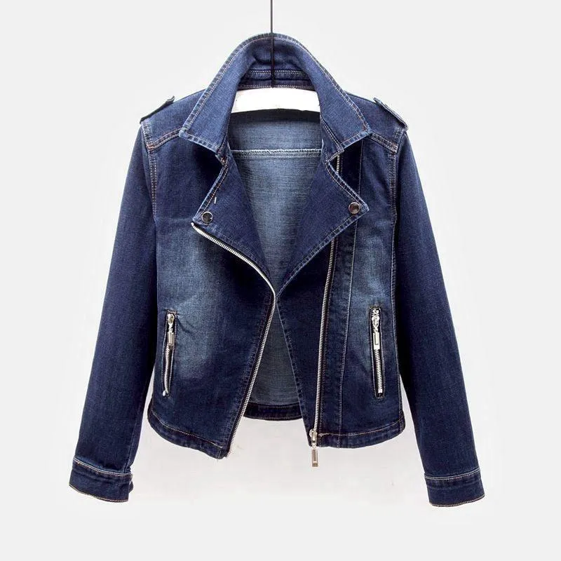 Motorrad Jeansjacke Damen