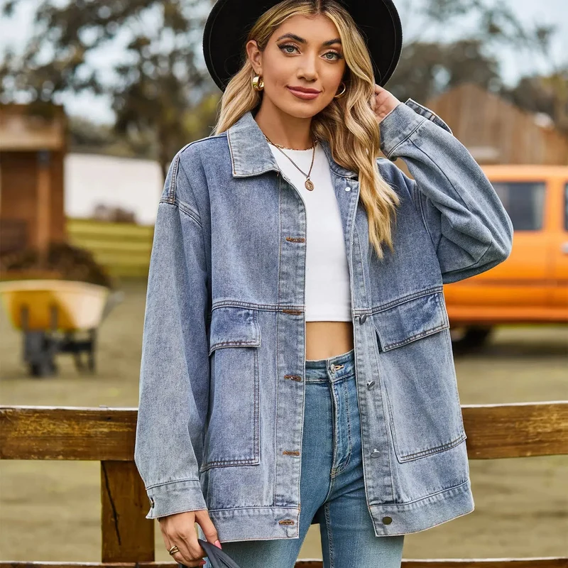 Vintage Jeansjacke für Frauen