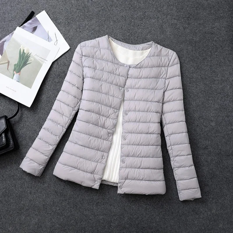Leichte Gepolsterte Daunenjacke