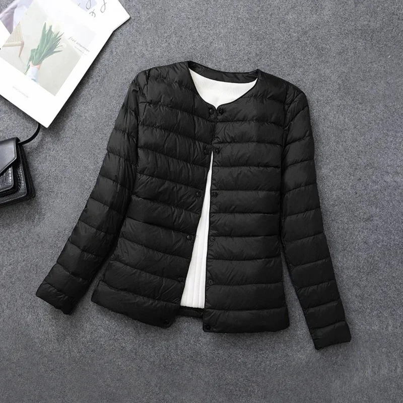 Leichte Gepolsterte Daunenjacke