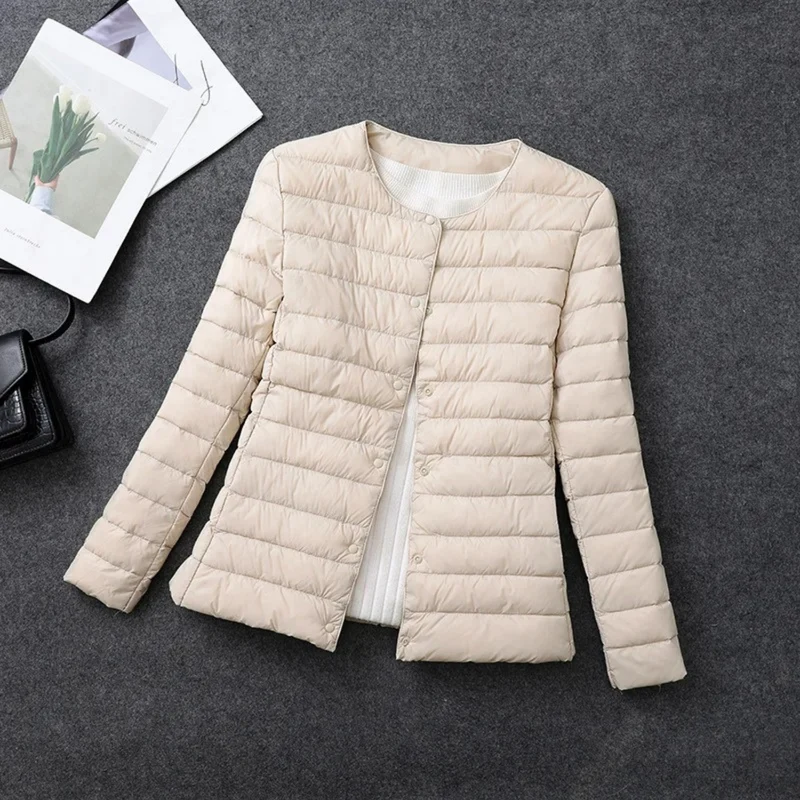 Leichte Gepolsterte Daunenjacke